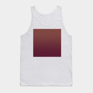 Square Illusion Pattern Tank Top